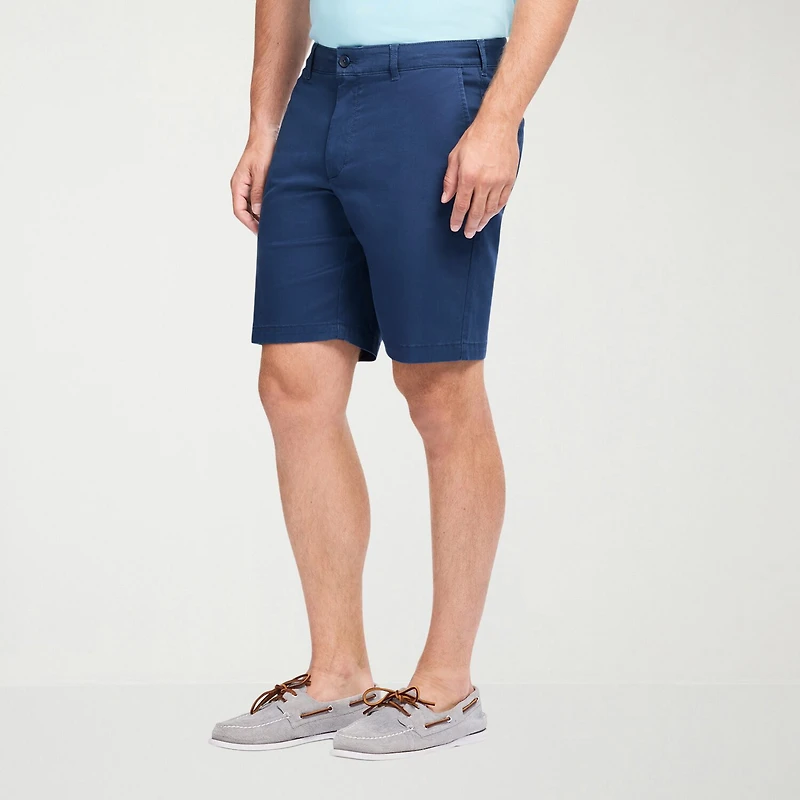 IZOD Saltwater Mens 9 1/2" Stretch Fabric Chino Short