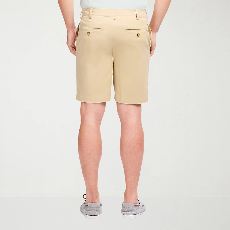 IZOD Saltwater Mens 9 1/2" Stretch Fabric Chino Short