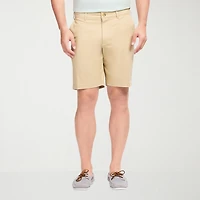 IZOD Saltwater Mens 9 1/2" Stretch Fabric Chino Short