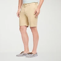 IZOD Saltwater Mens 9 1/2" Stretch Fabric Chino Short
