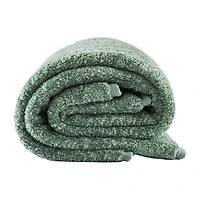 Brooklyn Loom Heathered Sherpa Blanket
