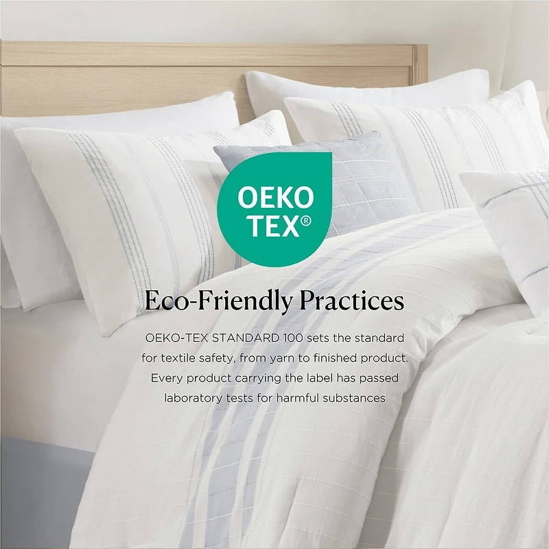 Harbor House Morgan Cotton 6-pc. Midweight Comforter Set