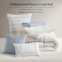 Harbor House Morgan Cotton 6-pc. Midweight Comforter Set