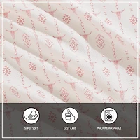 Wrangler Steer Head Stripe Sheet Set