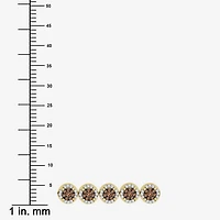 (Brown / I3) Mens 2 1/2 CT. T.W. Natural Champagne Diamond 10K Gold Tennis Bracelet