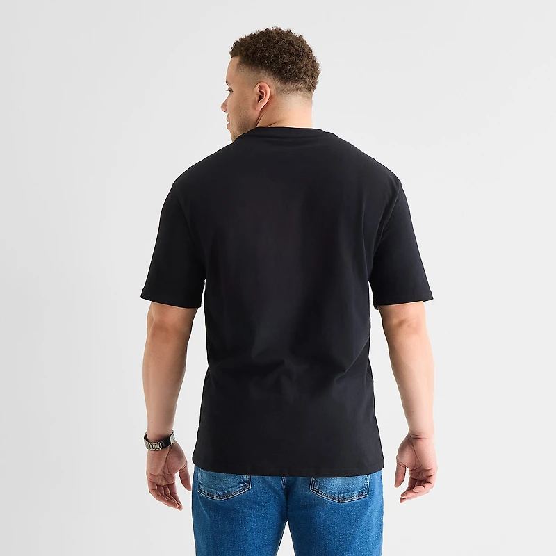 Hope & Wonder Juneteenth Mens Crew Neck Short Sleeve Boxy Fit Big and Tall Graphic T-Shirt