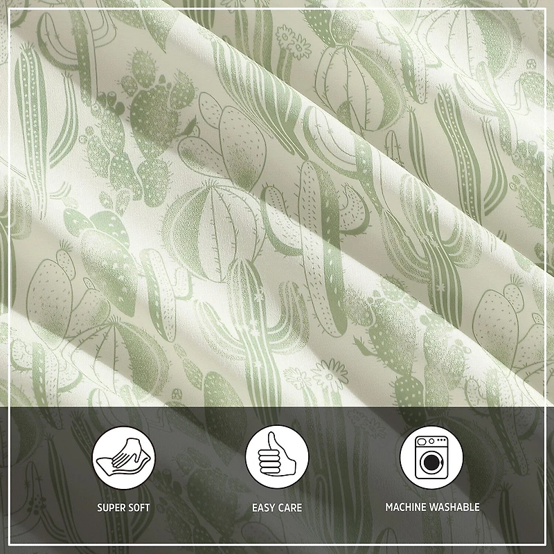 Wrangler Watercolor Cactus Sheet Set