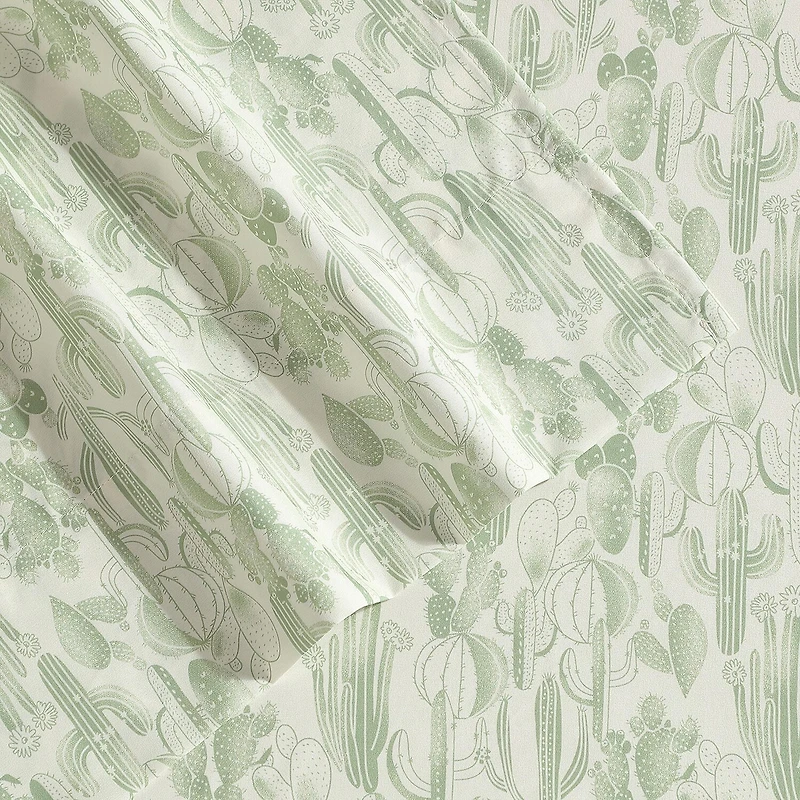 Wrangler Watercolor Cactus Sheet Set