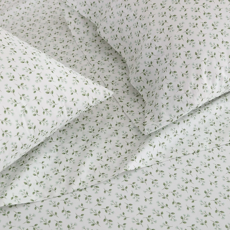 Martha Stewart Kennedy Floral Sheet Set