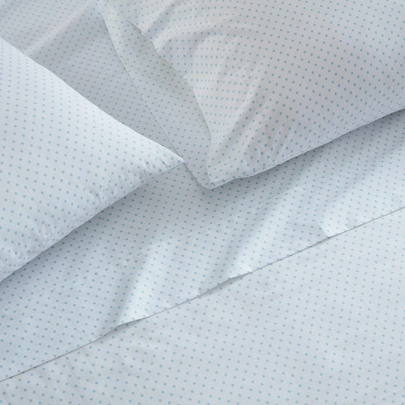 Martha Stewart Core Polka Dot Sheet Set