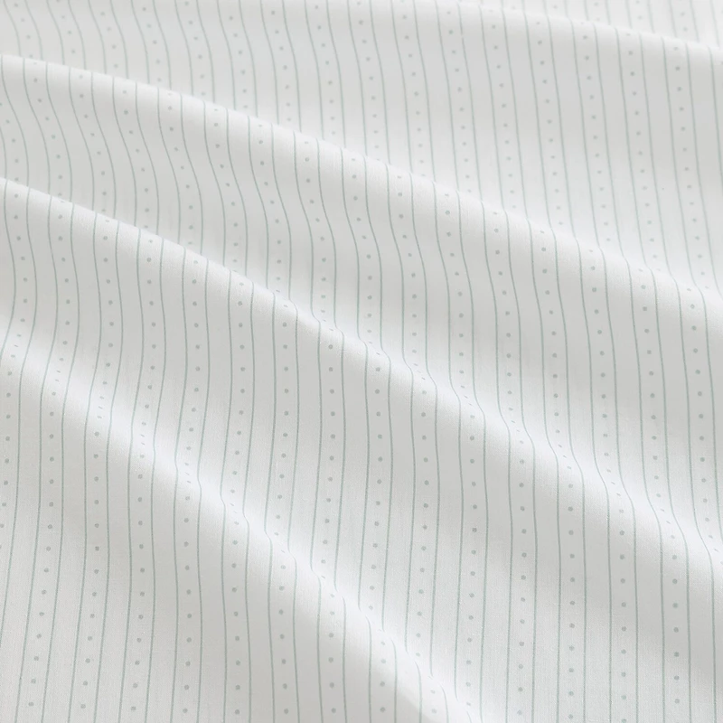 Martha Stewart Dottie Stripe Sheet Set