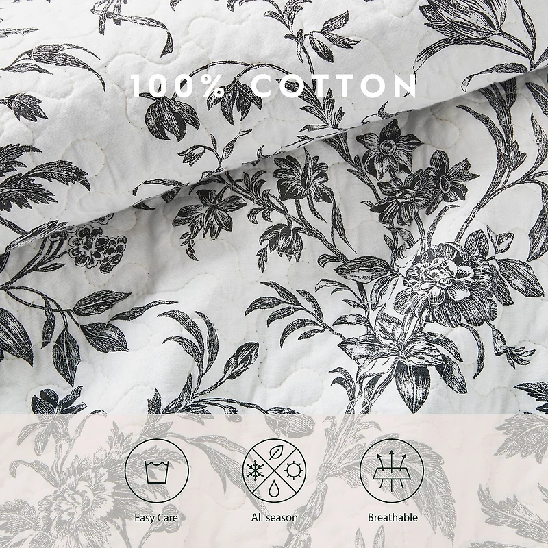 Laura Ashley Amberly Quilt Set