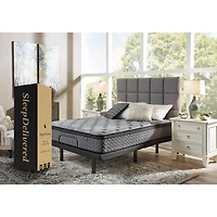 Sierra Sleep by Ashley Augusta 2.0 12" Hybrid Firm Tight Top - Mattress a Box