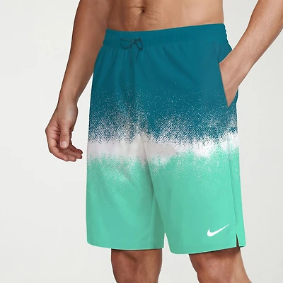 Nike Mens Drawstring Waist 9" Swim Trunks