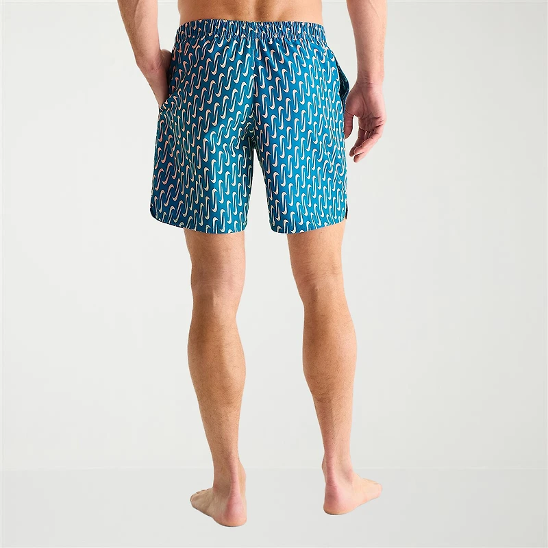 Nike Mens DRAWSTRING WAIST 7" Logo Swim Trunks