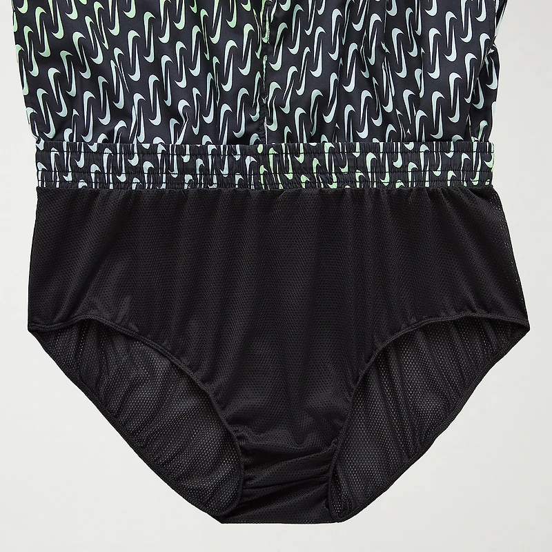 Nike Mens Big and Tall Drawstring Waist 7" Logo Swim Trunks