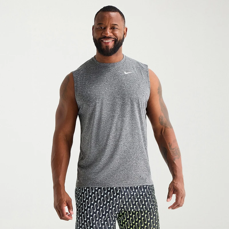 Nike Mens Sleeveless Swim Shirt Big and Tall