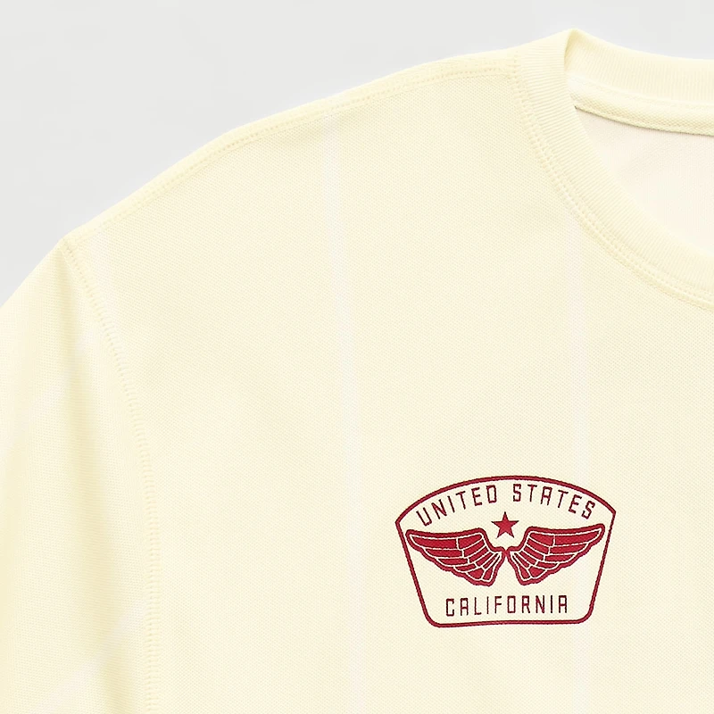 Thereabouts Little & Big Kid Boys Easy-on + Easy-off Sensory Friendly Crew Neck Short Sleeve Adaptive Jersey