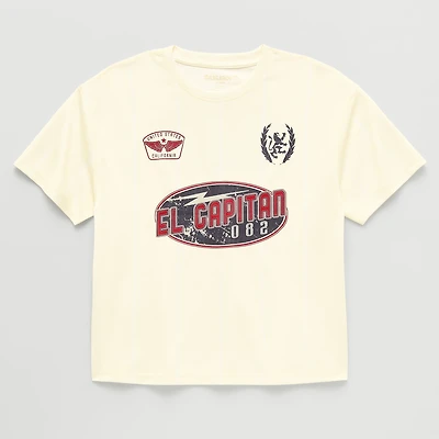 Thereabouts Little & Big Kid Boys Easy-on + Easy-off Sensory Friendly Crew Neck Short Sleeve Adaptive Jersey