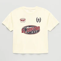 Thereabouts Little & Big Kid Boys Easy-on + Easy-off Sensory Friendly Crew Neck Short Sleeve Adaptive Jersey