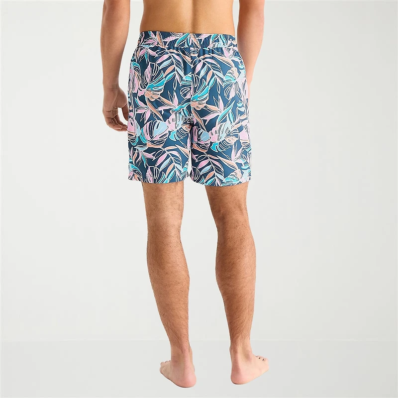 Arizona Mens 6 1/2" Animal Swim Trunks