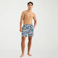 Arizona Mens 6 1/2" Animal Swim Trunks