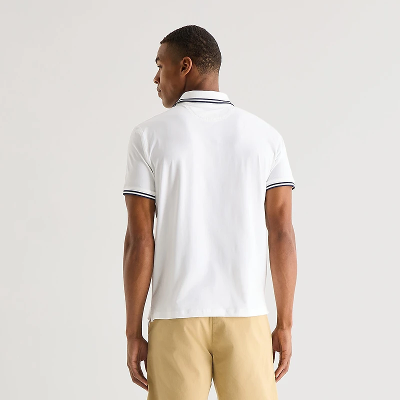 U.S. Polo Assn. Performance Interlock Mens Classic Fit Short Sleeve Shirt