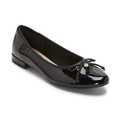 Liz Claiborne Chelsey Womens Round Closed Toe Ballet Flats