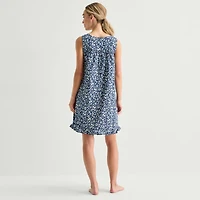 Adonna Womens Sleeveless Round Neck Nightgown