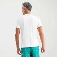 St. John's Bay Mens Short Sleeve Swim Shirt