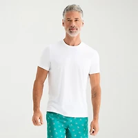 St. John's Bay Mens Short Sleeve Swim Shirt
