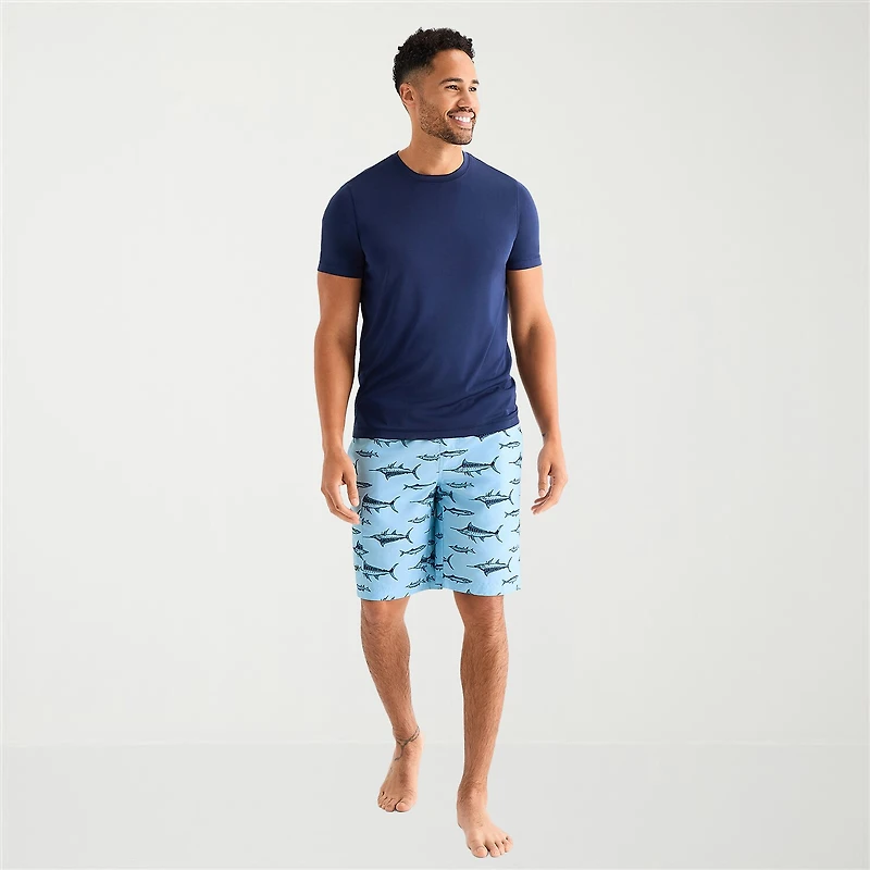 St. John's Bay Mens Short Sleeve Swim Shirt