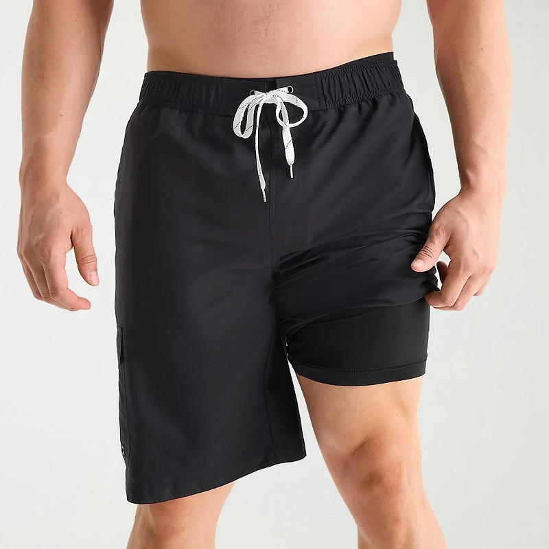 St. John's Bay Mens Big and Tall 10" Swim Trunks