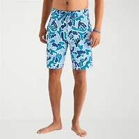 Burnside Mens 9 1/2" Camouflage Board Shorts