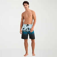 Burnside Mens Drawstring Waist 8" Swim Trunks