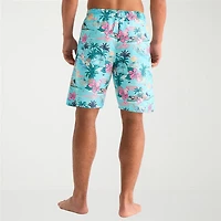 Burnside Mens Drawstring Waist 8" Swim Trunks