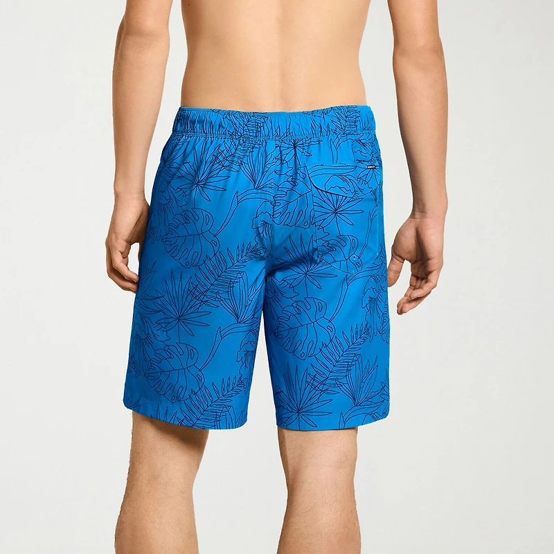 Hurley Mens Drawstring Waist 9 1/2" Ombre Swim Trunks