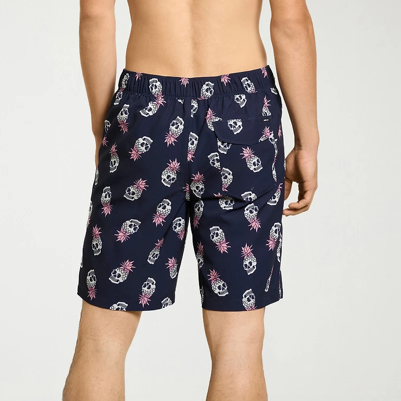 Hurley Mens Drawstring Waist 9 1/2" Ombre Swim Trunks
