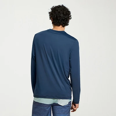 Hurley Mens Long Sleeve Swim Shirt