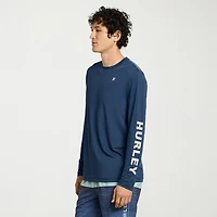Hurley Mens Long Sleeve Swim Shirt