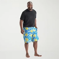 St. John's Bay Mens 10" Floral Big and Tall Board Shorts
