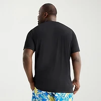 St. John's Bay Mens Short Sleeve Swim Shirt Big and Tall