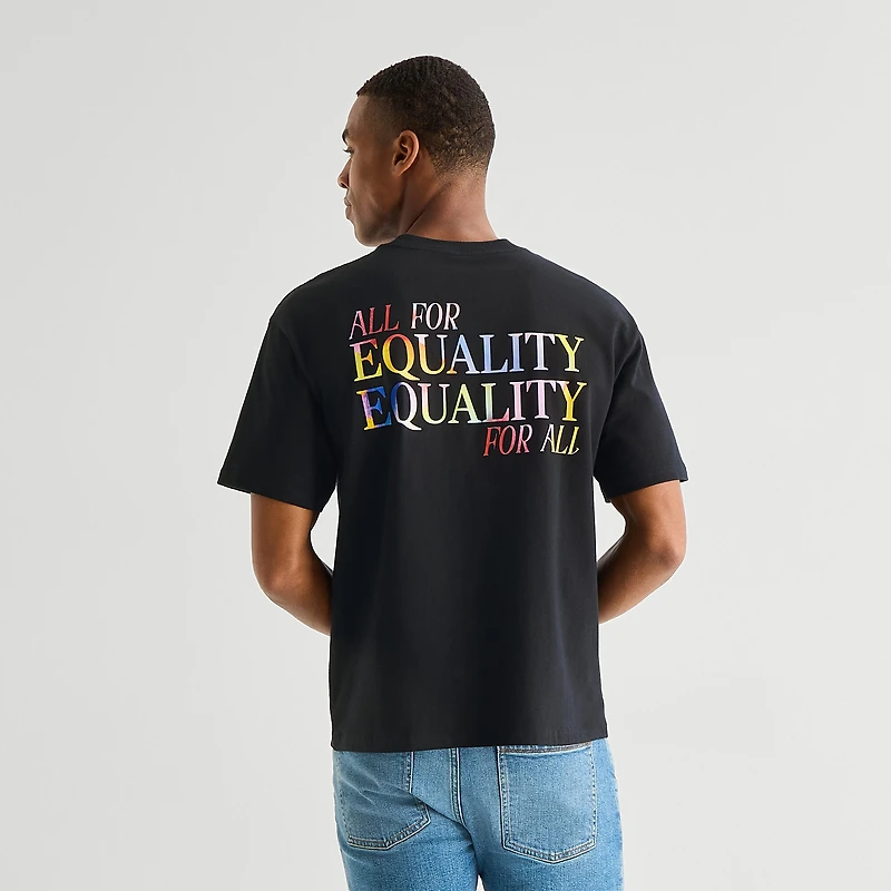 Hope & Wonder Pride Unisex Adult Crew Neck Short Sleeve Regular Fit Graphic T-Shirt