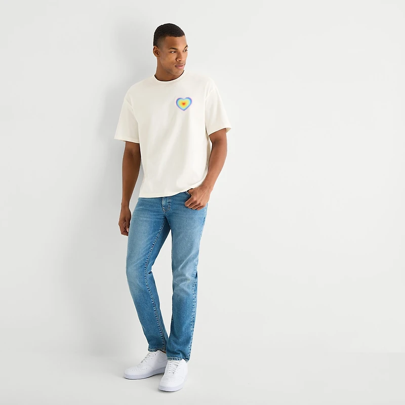 Hope & Wonder Pride Unisex Adult Crew Neck Short Sleeve Regular Fit Graphic T-Shirt