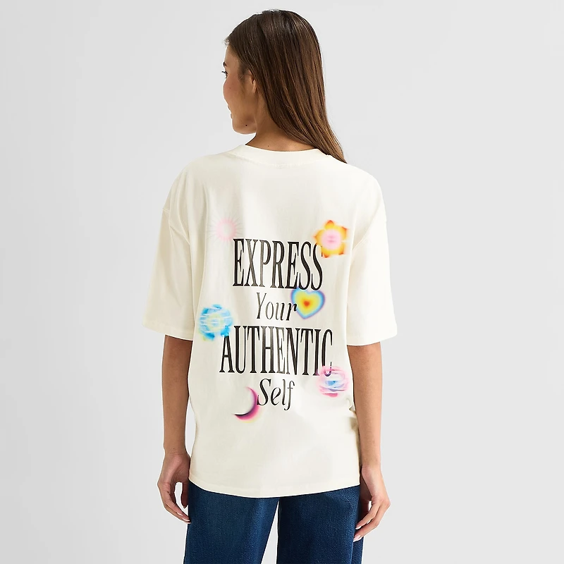 Hope & Wonder Pride Unisex Adult Crew Neck Short Sleeve Regular Fit Graphic T-Shirt