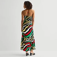 Hope & Wonder Juneteenth Womens Sleeveless Maxi Dress