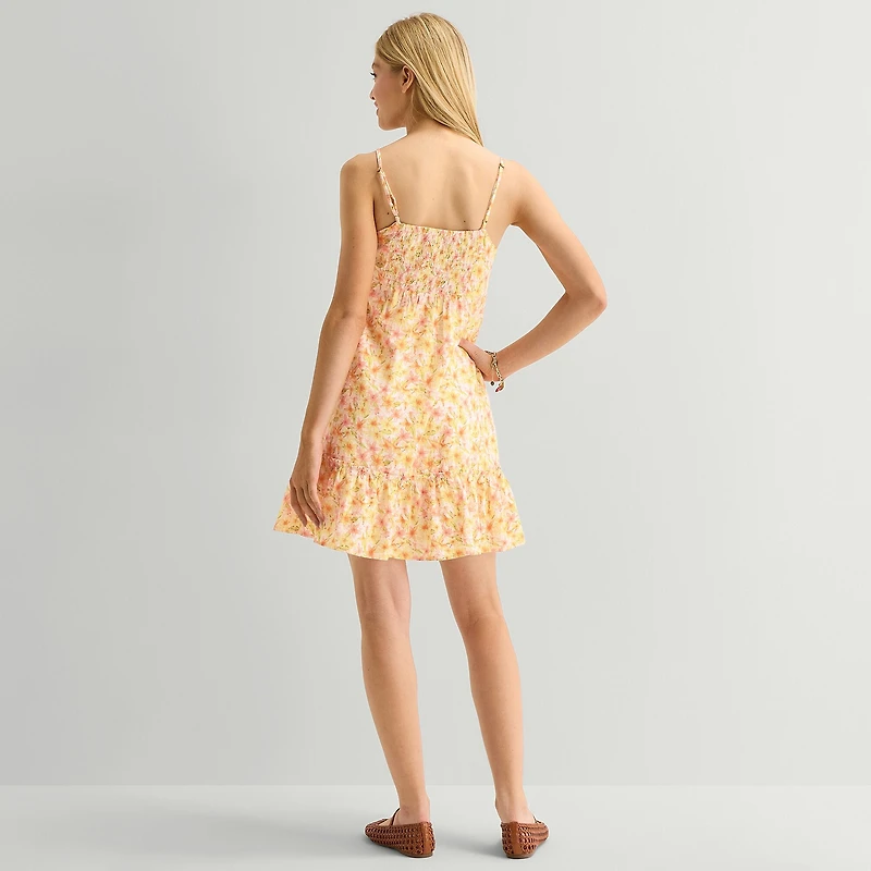 Arizona Womens Juniors Sleeveless Sundress