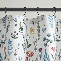 Home Expressions Wildflowers Shower Curtain