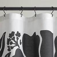Home Expressions Dazed Floral Shower Curtain