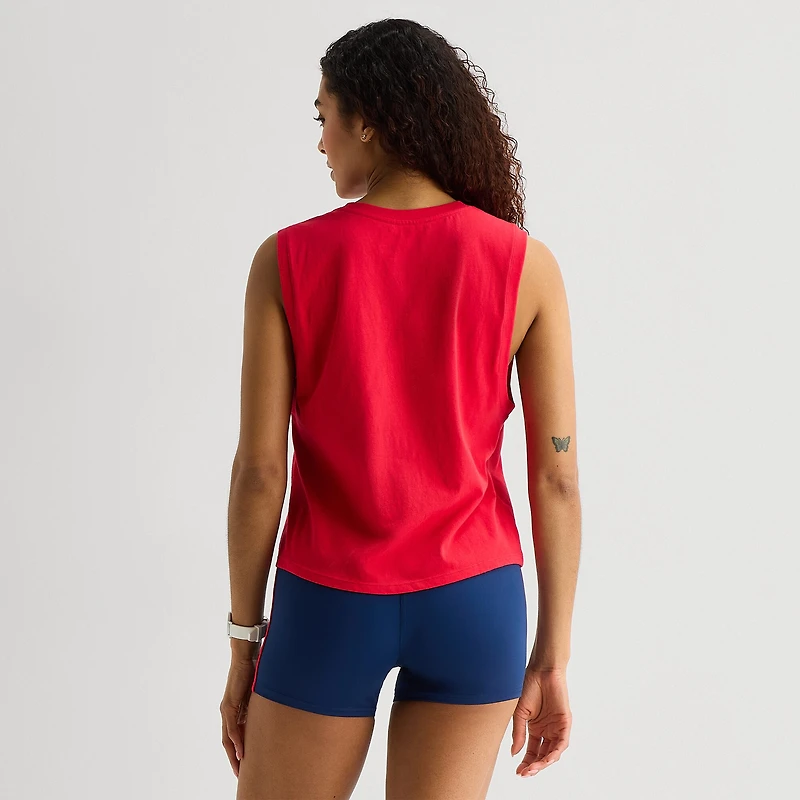 Xersion Womens Crew Neck Sleeveless Active Tank Top